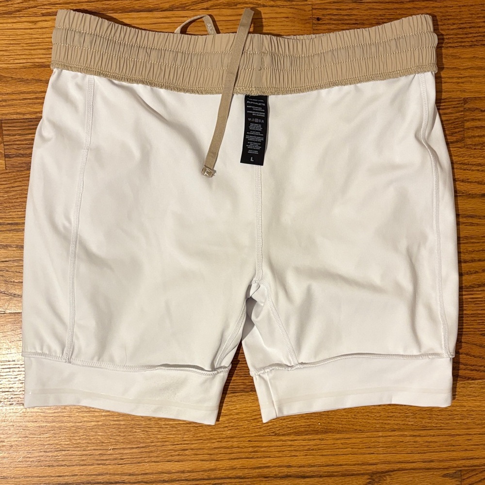 Alphalete Men's Blue Athletic Shorts - Picture 3 of 4